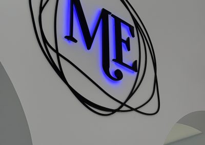 Letras retroiluminadas