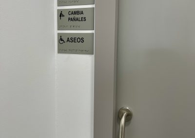 Cartelería en Braille