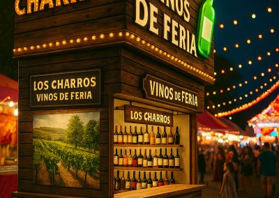 Puestos de feria: diseño y rotulación