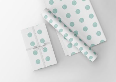 Papel de regalo personalizado